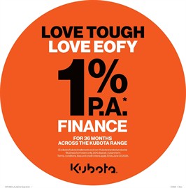 Kubota EOFY 2026