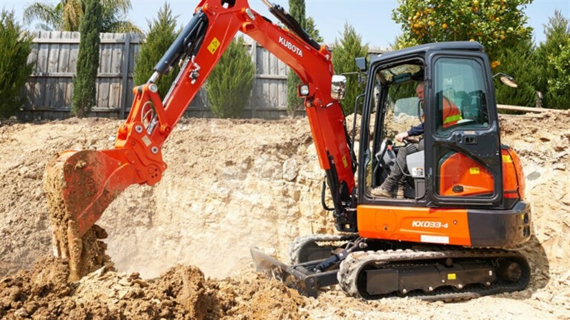 KX033-4 Compact Excavator image