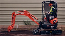 View the Kubota U17-3 Mini Excavator