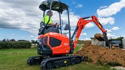 View the Kubota U17-5 Premium Mini Excavator