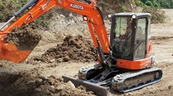 View the Kubota U48-4 Excavator